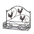 Rooster Trio Wall Basket
